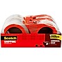 Scotch Commercial Grade Shipping Packing Tape with Dispensers, 1.88" x 54.6 yds., Clear, 4/Pack (3750-4RD)~#|#~B9E33949-63DC-4199-9230CF2953C8E378_sc7
