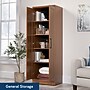 Sauder HomePlus 71"H Storage Cabinet with 5 Shelves, Sienna Oak (411963)~#|#~B9E459CC-0C76-4135-96570F13B5A6701F_sc7