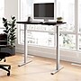 Bush Business Furniture Move 60 Series 48"W Electric Height Adjustable Standing Desk, Black Walnut/Cool Gray (M6S4824BWSK)~#|#~B9ED3E88-8DAD-45AF-93CC79ACC26E675D_sc7