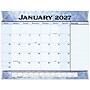 2027 AT-A-GLANCE 21.75" x 17" Monthly Desk Pad Calendar, Slate Blue (89701-27)~#|#~B9F34BEB-96BA-41E4-B807E4AF046CAC4F_sc7