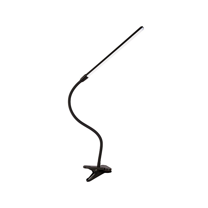 OttLite Clip-On LED Desk Lamp, 16.6", Black (CSJ37G5W) image 1