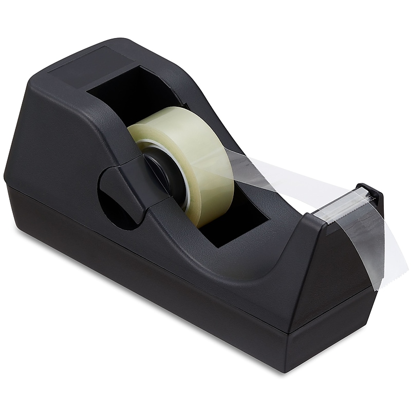 Staples Desktop Dispenser, Black (10566) image 1