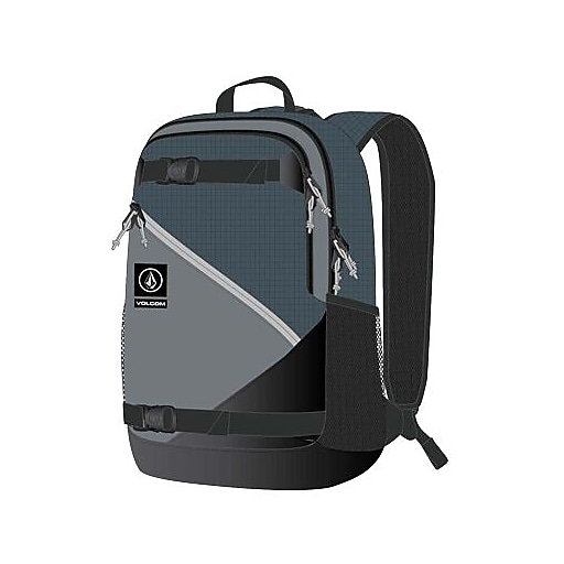 Volcom Crossline Laptop Backpack, Large, Dark Slate/Grey (D6532513