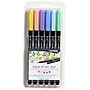 Lyra Aqua Brush Duo Water-Based Marker, Dual-Tip, Assorted Colors, 6 Markers/Set, 2 Sets/Bundle (LYXL6521061-2)~#|#~BA0C0DDF-93BF-4A8E-B4567D69493595D6_sc7