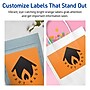 Avery Laser/Inkjet Multipurpose Rectangle Labels, 5.5" x 8.5", Bright Orange, 80/Pack (94229)~#|#~BA143C5D-C618-4115-9942DB9F09DB6A4D_sc7