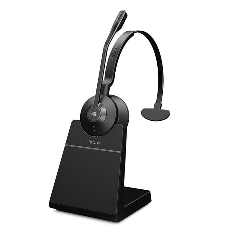 Jabra Engage 55 SE Wireless Monaural Headset with Stand, UC Certified (9653-455-125) image 1
