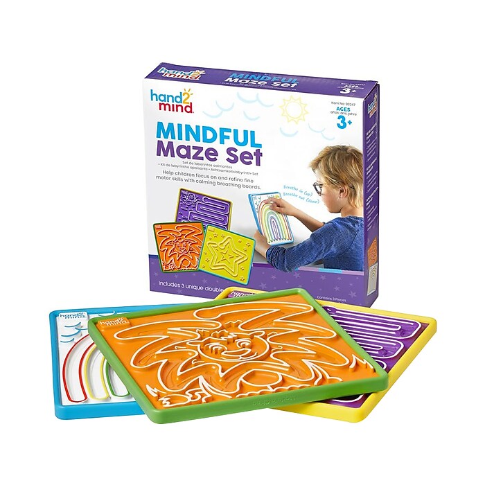 hand2mind Mindful Maze Set (93247) | Staples