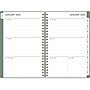 2025 Blue Sky 5" x 8" Weekly & Monthly Planner, Plastic Cover, Linden Green (148237)~#|#~BA1967FD-5E42-4E69-81E61363D4D44D7A_sc7