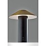 Adesso ADS360 Pina 10.5"H LED Table Lamp, Black/Antique Brass (AD9205-01)~#|#~BA1C9DB4-B909-40F7-882641EFBF4596BA_sc7