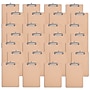 Staples® Hardboard Clipboard, Letter Size, Natural Brown, 24/Pack~#|#~BA23AE65-D023-42C7-B627CFE935D4D6B6_sc7