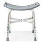 Medline Bariatric Shower Chair, Armless, Without Backrest, Aluminum Frame, 550 lb. Capacity (G2-202BX1)~#|#~BA279844-5B1B-43E6-88921486ED14063A_sc7