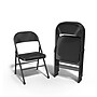 Staples® Metal Office Stacking & Folding Chair, Black, 4/Pack (51501)~#|#~BA27FEA3-588C-44DD-9A6039B8E40AAD37_sc7