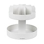 Mind Reader 2-Tier Plastic Lazy Susan Coffee Countertop Organizer, White (SNACKCAR-WHT)~#|#~BA2AA5B7-19E2-42D1-BA02D932DA41068E_sc7