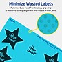 Avery Printable Burst Multipurpose Labels, 2-1/4" x 2-3/8", Bright Blue, 480/Pack (94611)~#|#~BA2FF8C6-5634-4C58-B96F8FAA1780CD94_sc7