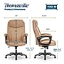 Thomasville Danvers Ergonomic Polyurethane Big & Tall Chair, 400 lb. Capacity, Light Tan (52403-TAN)~#|#~BA319325-17AC-4348-AC1100A039794426_sc7