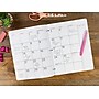 2027-2028 Overland Travelware 0.25" x 8.5" Calendar Year Monthly Standard Planner, Paperboard Cover, Pink Floral (90696)~#|#~BA3303EC-6383-44E6-A9BF1CD81D47BA73_sc7