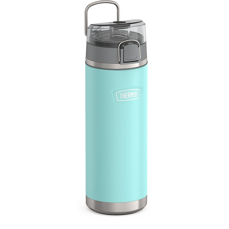 Thermos Icon Stainless Steel Vacuum Insulated Water Bottle, 24 oz., Sea Green (EAIS2204SG4) image 1