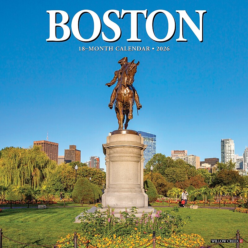 2026 Willow Creek Boston 12" x 12" Monthly Wall Calendar (50330) image 1