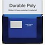 Pendaflex UltraColor Poly Expanding Wallet with Elastic Closure, Letter, Blue (84041BL)~#|#~BA34F4D8-73C1-4BBA-B83E9C9DF8E2485A_sc7