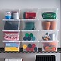 Iris 17 Quart Snap Top Plastic Snap Closure Storage Bin, Clear, 8/Pack (585103)~#|#~BA3D59D0-72E9-425E-978FDC3DE90FAB64_sc7