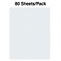 Staples® Graph Ruled Filler Paper, 8" x 10.5", White, 80 Sheets/Pack (ST25634D)~#|#~BA432B8B-9C10-4707-A3E97B7B8DDD1DAC_sc7