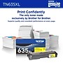 Brother Genuine TN635XL High Yield Yellow Toner Cartridge (TN635XLY)~#|#~BA43CC2E-D79A-499C-98C875C2DADF3D20_sc7