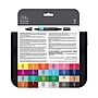 Winsor & Newton Promarker Brush Student Designer Alcohol Based Marker, Assorted Colors, 24/Pack (WNX0290079)~#|#~BA450F28-AE9E-4CC3-A6162EDCF4152112_sc7