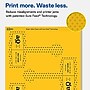 Avery Laser/Inkjet Sealing Labels, 5-7/8" x 4", Bright Yellow, 30 Labels/Pack (19479370788)~#|#~BA55165D-DB82-434D-BE29A3688FD0CB34_sc7