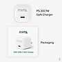 Plugable GaN USB-C Wall Charger, 30W, White (PS-30C1W)~#|#~BA5DA0EF-C058-4980-8A8518E6DD2CA1A1_sc7
