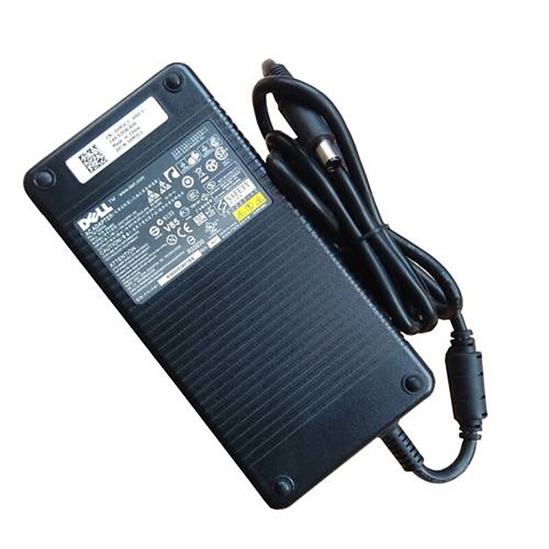 Dell 210W AC Power Adapter for Dell Precision M6400, M6500, and Alienware M17X Laptops, Black (DA210PE1-00) image 1