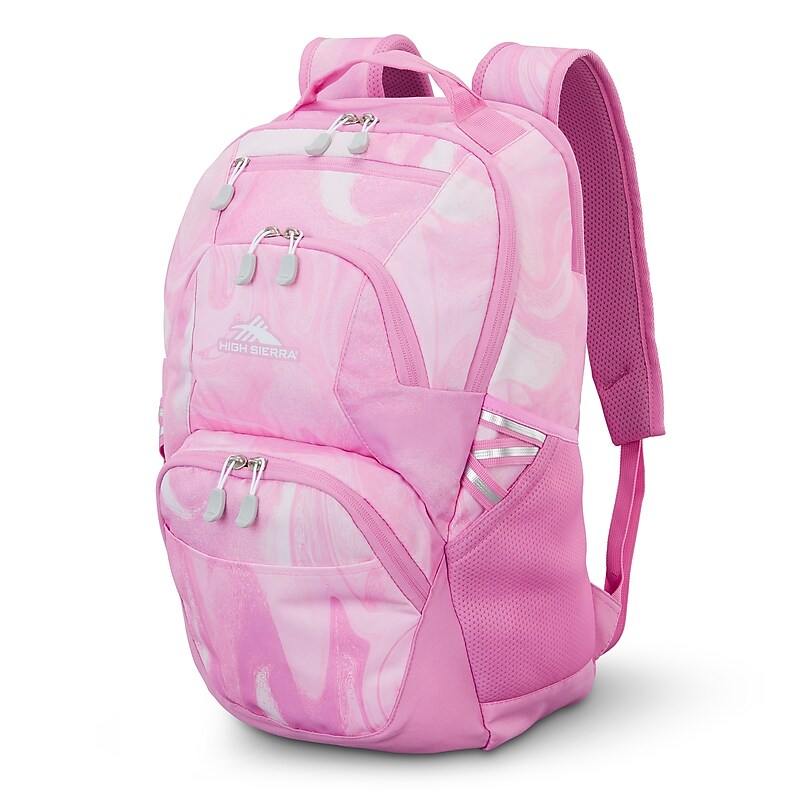 High Sierra Swoop SG Backpack, Medium, Pink Marble Swirl (130360-A633) image 1