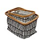 Household Essentials Krush Collapsible Laundry Hamper, Bamboo, Black/White, 2/Pack (2276-1)~#|#~BA69EE42-5AA9-41C7-A4F40C253D35C24E_sc7