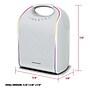 ION Stereo Glow Tone Wireless Bluetooth Portable Speaker with 8-In. Woofer & Lights, Water Resistant, White (GLOWTONEXUS)~#|#~BA6D2A83-63BB-4E53-997531C490280E49_sc7