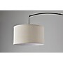 Simplee Adesso Rockwell 74" Matte Black Floor Lamp with Drum Oatmeal Shade (SL1170-01)~#|#~BA6FEAEE-AA93-4BA3-812BF9FC8C7D72DD_sc7