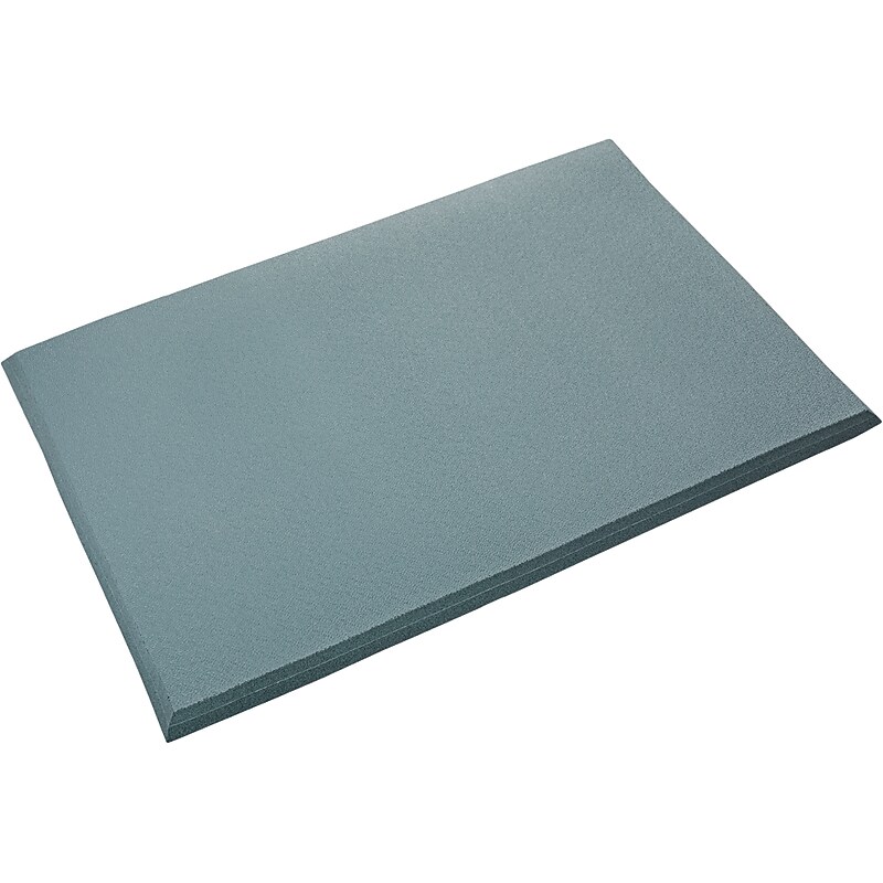 Crown Mats Alleviator Anti-Fatigue Mat, 24" x 36", Steel Gray (AZ 0023GY) image 1