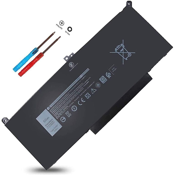 Dell Latitude Lithium-Ion Laptop Battery for Latitude 7280, 7480