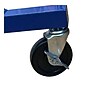 Nahanco 66" x 22" Single-Rail Garment Rack, Blue/Chrome (Z201) ~#|#~BA7F145C-8817-48E3-A7A3A85780904C4A_sc7