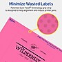 Avery Laser/Inkjet Rectangle Multipurpose Labels, 4" x 5", Bright Pink, 40/Pack (94253)~#|#~BA84BB92-DB4E-43F4-A3E4FC238E811E4D_sc7