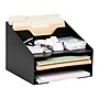 Mind Reader 5-Compartment Plastic Desk Tray, Black (ANCHBOX5-BLK)~#|#~BA8A19D3-176F-42F5-A3E08D68119E38F1_sc7