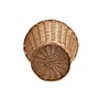 Household Essentials Handwoven Willow Wicker Waste Basket with Distressed Finish and Plastic Liner, Natural (HHML-2312)~#|#~BA8C5723-55C4-4AE2-A279FD1F16859557_sc7