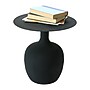 Storied Home 18"Dia. Metal Round Side Table, Black (DF4285)~#|#~BA9191E1-3884-4C11-8B1492D2DADD7FBD_sc7