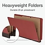 Pendaflex Pressboard Classification Folder, 2-Dividers, 2" Expansion, Legal Size, Brown, 10/Box (1007076)~#|#~BA961488-32A4-42BE-B492DE7C23B2AE49_sc7