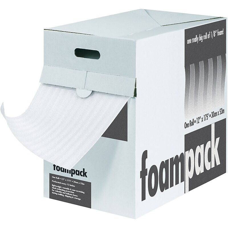 Perforated Foam Roll with Dispenser, 1/4" x 24" x 85' (FD1424) image 1