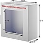 Viva Comfort AED Steel Wall Cabinet, White (99901-MK)~#|#~BAA66F92-3596-4FA0-85C052B61968CF57_sc7