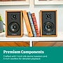 Electrohome Berkeley 2.0 Stereo Bluetooth Bookshelf Speakers with Built-in Amplifier, Teak (  (EB20)~#|#~BAA6F23E-CDA6-49E8-8E48E04EB0C925B0_sc7