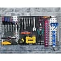 Triton Products Stainless Steel LocBoard Kit, (2) 18" x 36" x 9/16" Square Hole Pegboards, 32 Hooks and 3 Bins (LB18-SKIT)~#|#~BAA8A3C0-12A5-4636-B607E86406B95E61_sc7