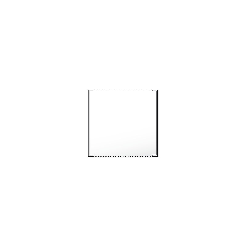 Caresfield Direct Thermal Blank Medical Labels 3" x 3", 36000/Carton (83900) image 1