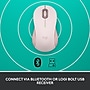 Logitech Signature M550 Wireless Ergonomic Ambidextrous Optical Mouse, Rose (910-006593)~#|#~BAAE2624-414C-4DCD-B39980784FF11456_sc7