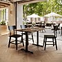 Flash Furniture TopGuard 48" x 30" Rectangular Wood Dining Table with X-Base, Natural/Black Base (ST3048NATT0522)~#|#~BAAFA1AE-D3E7-426C-990A6A33A09818DE_sc7
