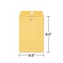 Staples Clasp & Moistenable Glue Kraft Catalog Envelopes, 6.5" x 9.5", Brown, 100/Box (534990/19815)~#|#~BAB0DBC0-0BEA-432E-BC50052CFF7F71DE_sc7